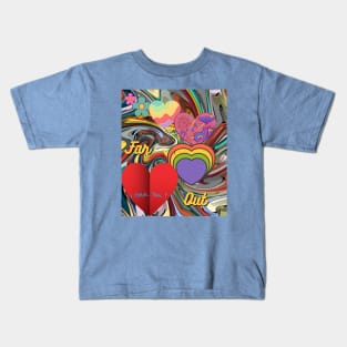 Groovy Valentine Kids T-Shirt